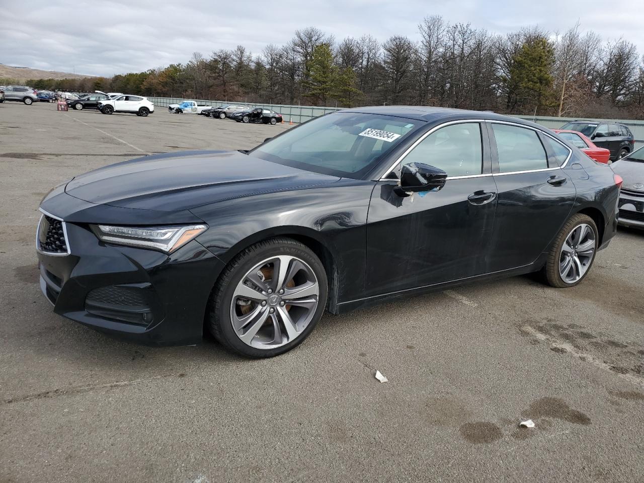 2022 ACURA TLX ADVANCE VIN:19UUB6F65NA003537
