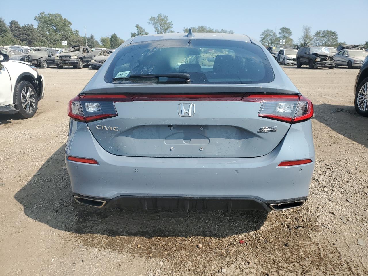 2022 HONDA CIVIC SPORT TOURING VIN:19XFL1H86NE023105