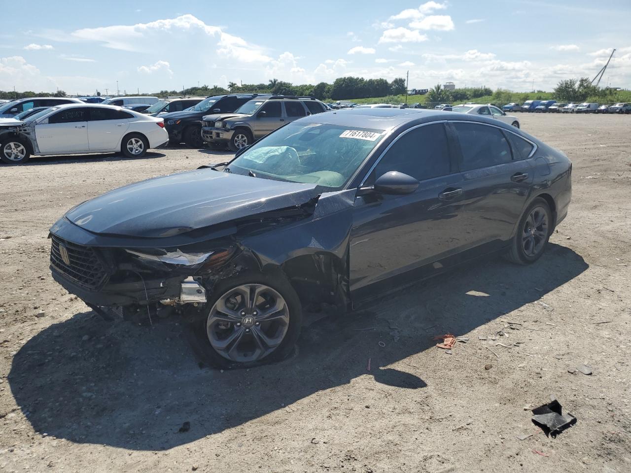 2023 HONDA ACCORD EX VIN:1HGCY1F33PA002599