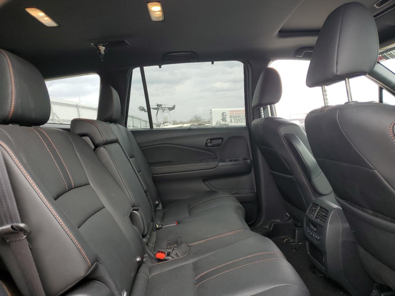 2022 HONDA PILOT TRAILSPORT VIN:5FNYF6H80NB076714