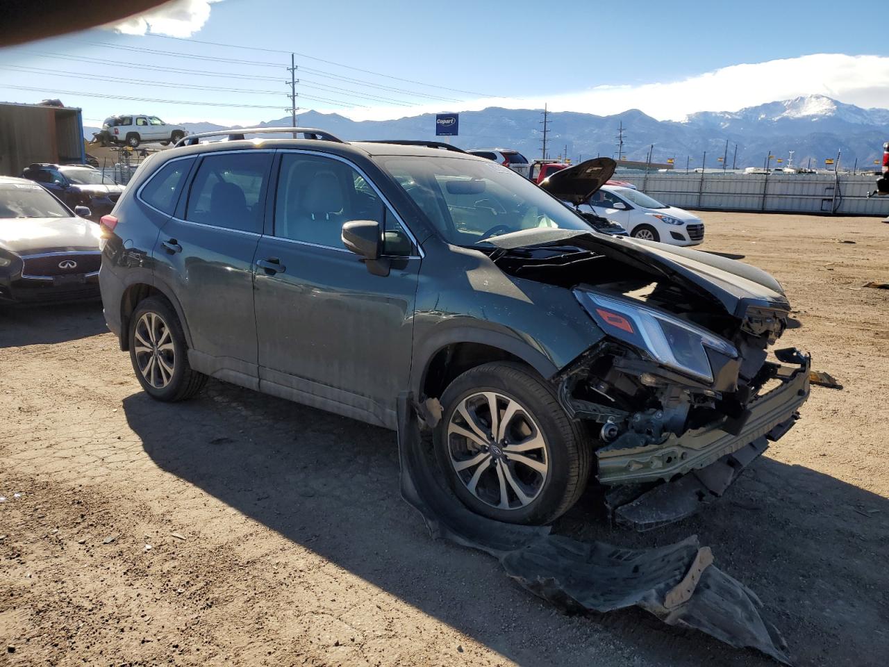 2022 SUBARU FORESTER LIMITED VIN:JF2SKAPC9NH519549