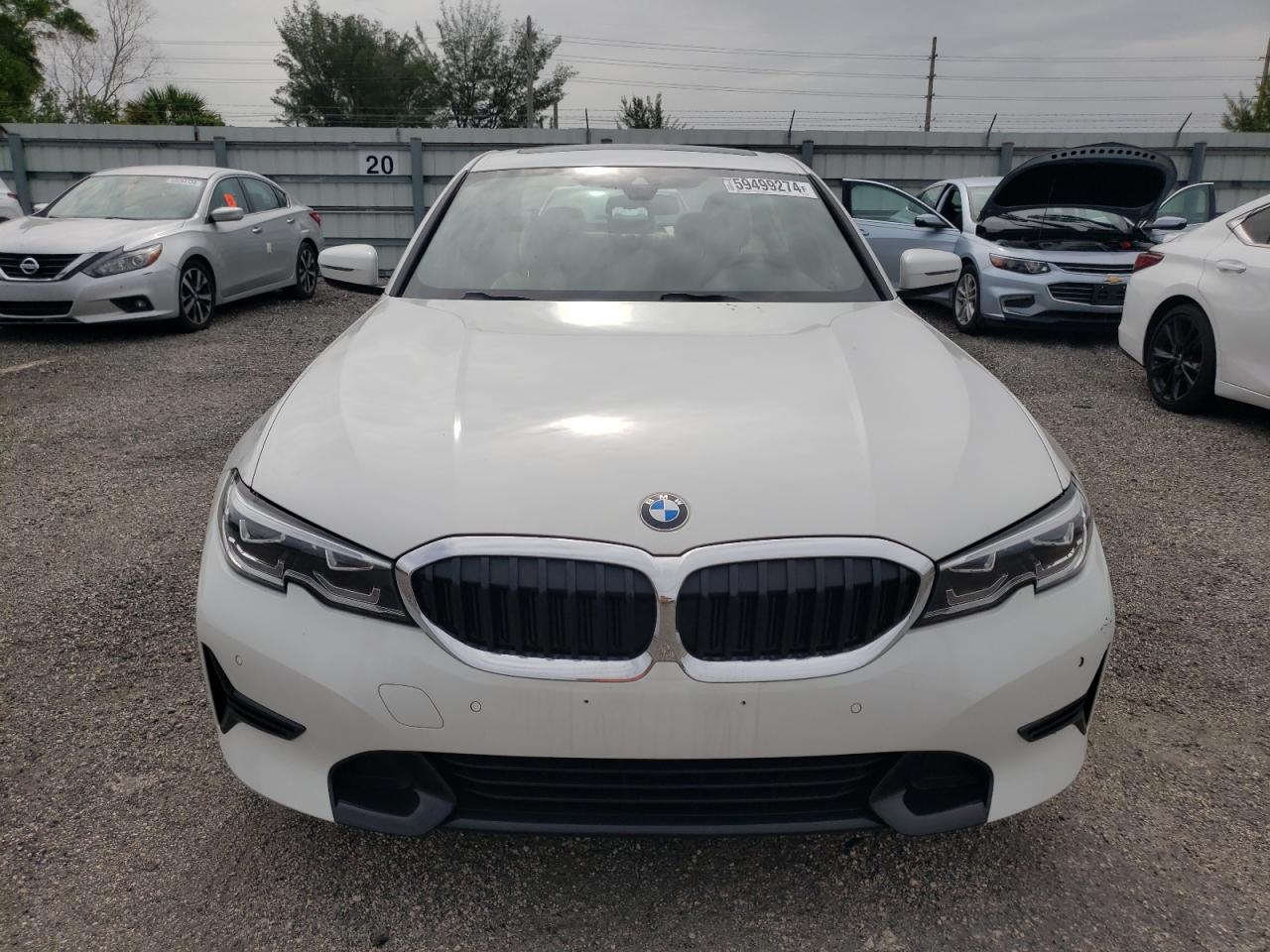 2022 BMW 330I  VIN:3MW5R1J01N8C40359