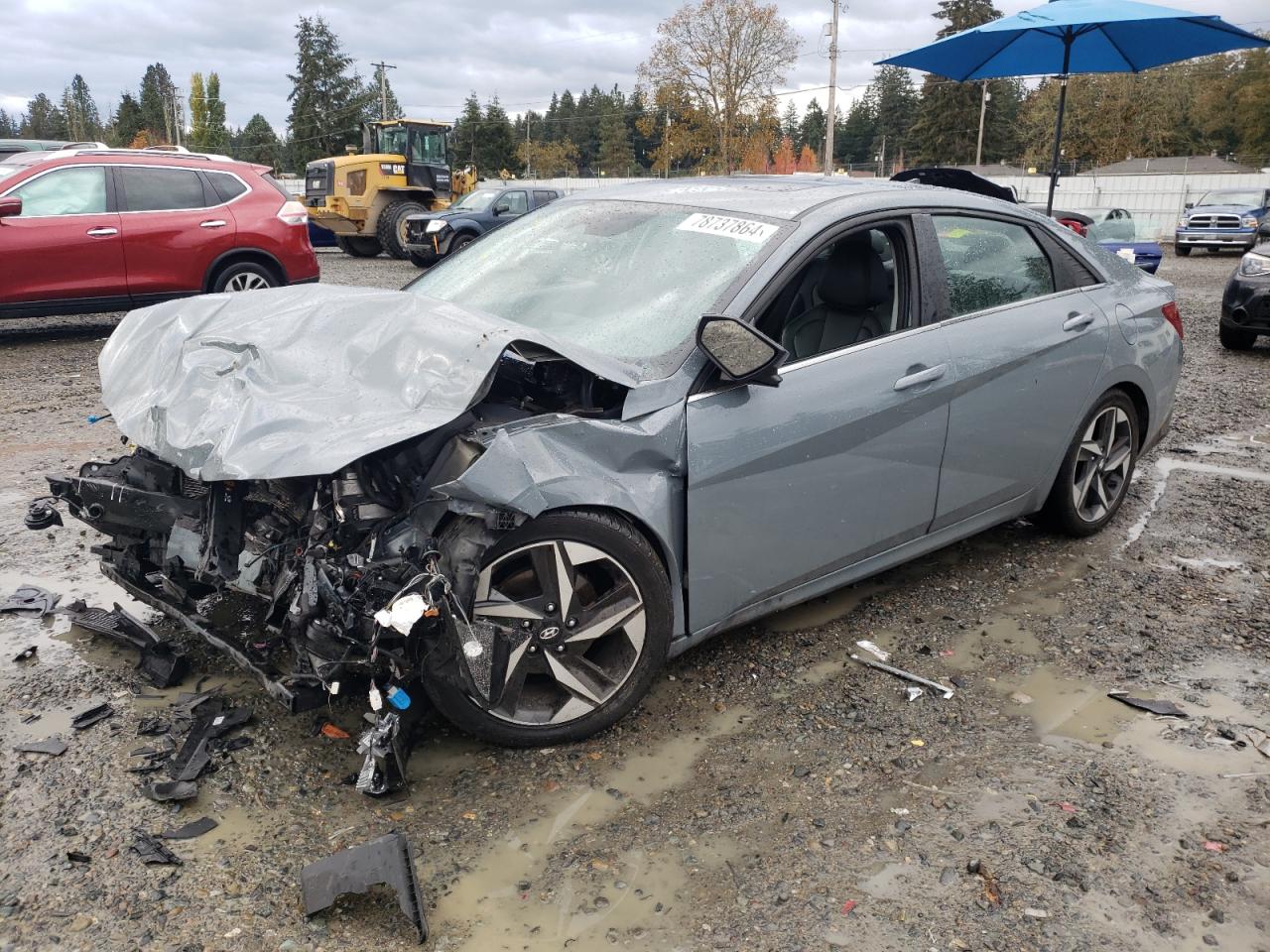 2022 HYUNDAI ELANTRA LIMITED VIN:KMHLP4AG0NU301438