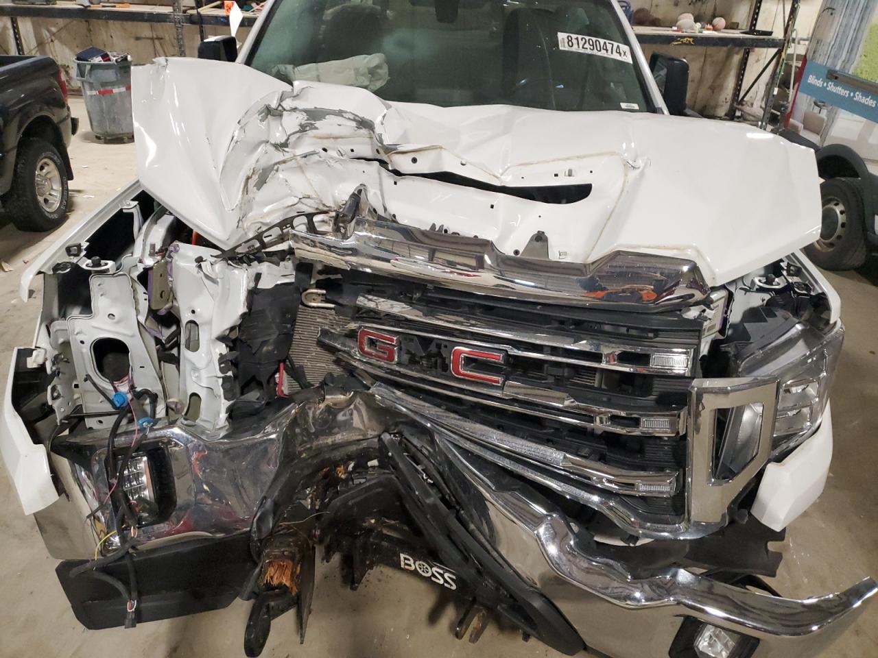 2022 GMC SIERRA K2500 SLE VIN:1GT39ME78NF102098