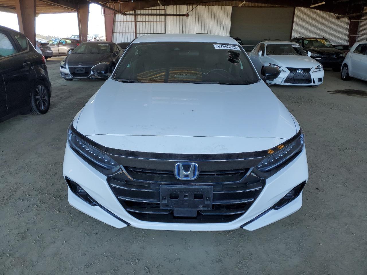 2022 HONDA ACCORD HYBRID SPORT VIN:1HGCV3F25NA044748