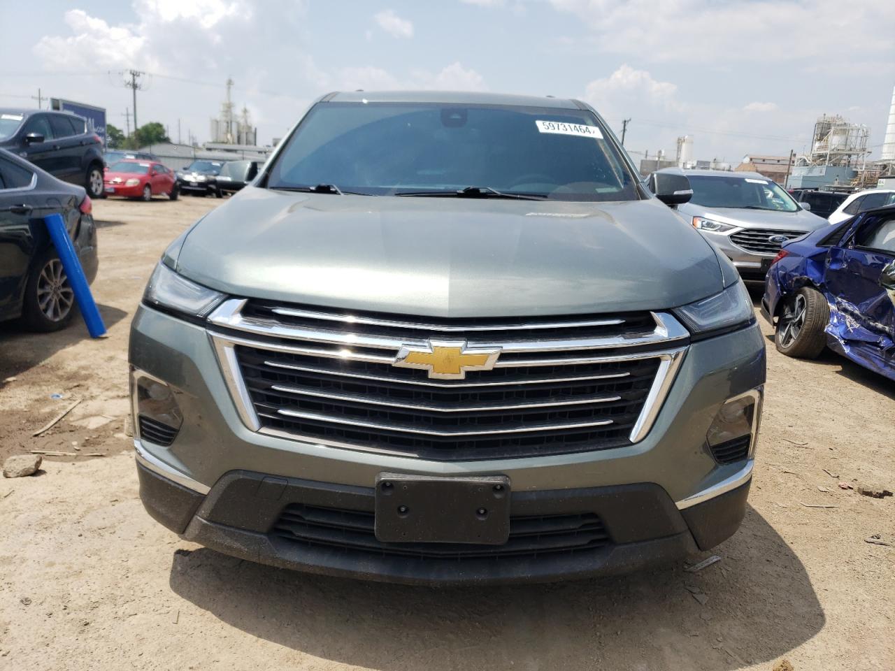 2022 CHEVROLET TRAVERSE LT VIN:1GNERGKW1NJ147264