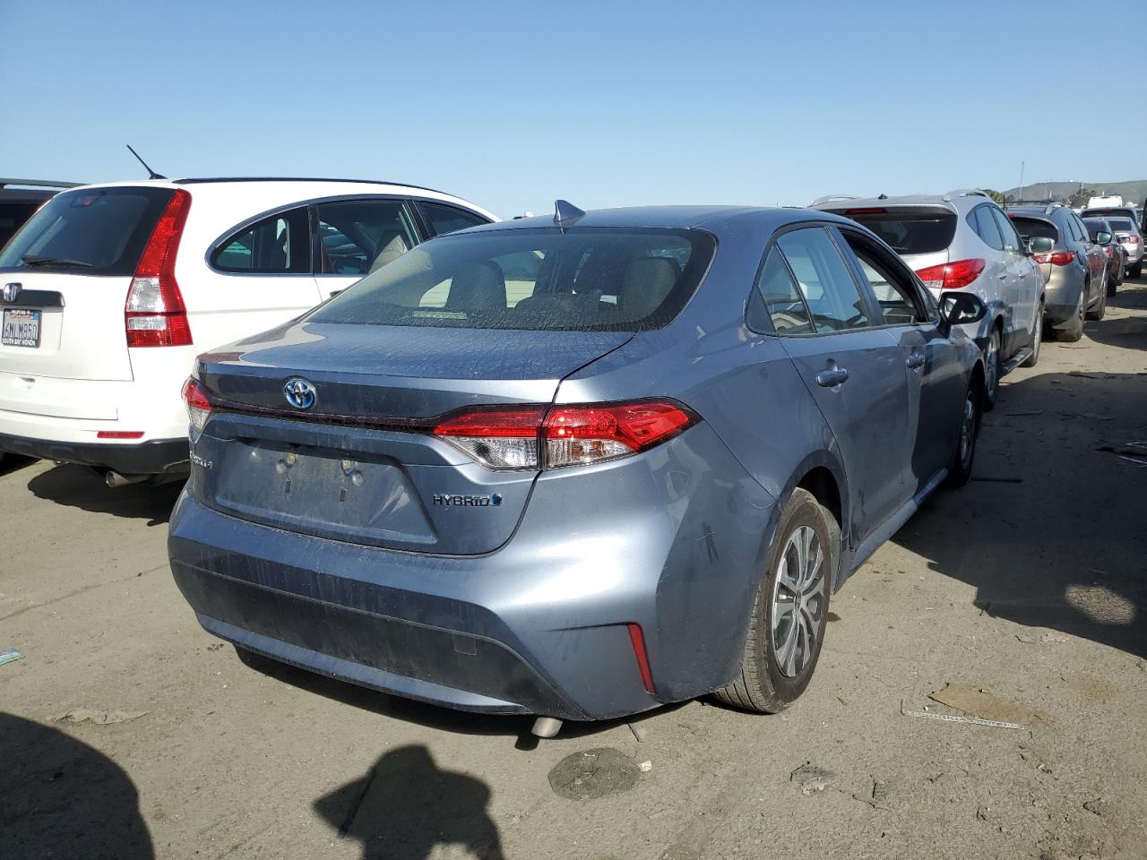 2022 TOYOTA COROLLA LE VIN:JTDEAMDE1NJ048835