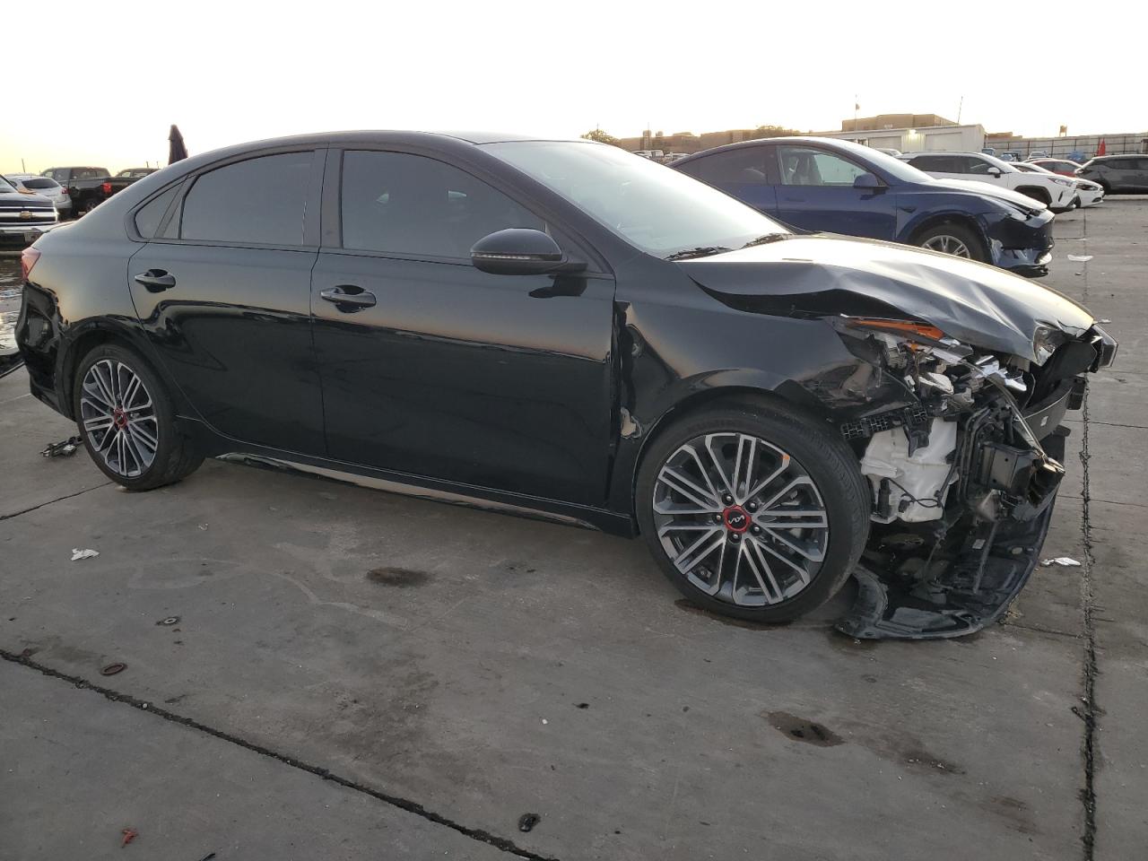 2022 KIA FORTE GT VIN:3KPF44AC9NE486711