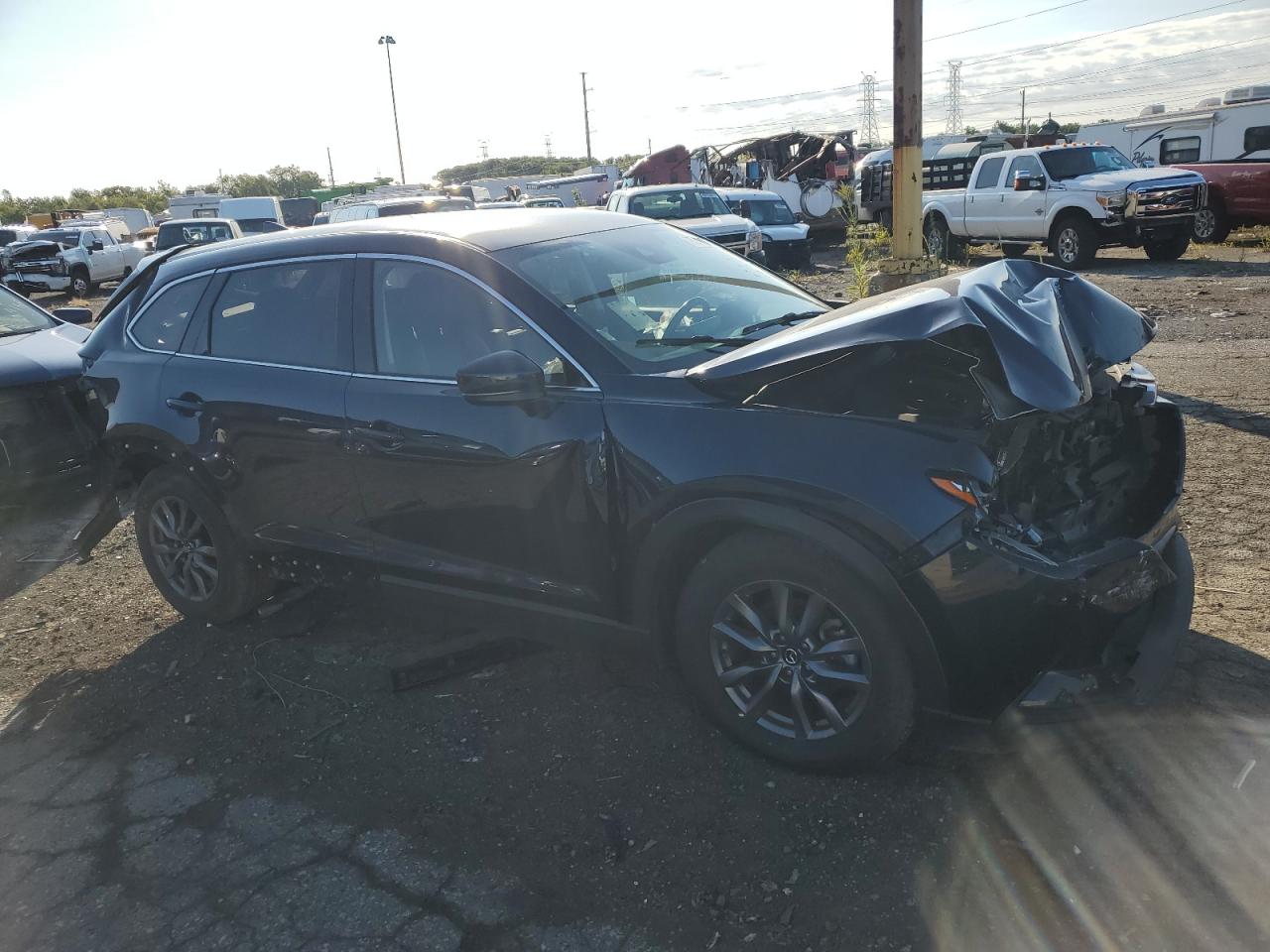 2022 MAZDA CX-9 TOURING VIN:JM3TCBCY2N0606898