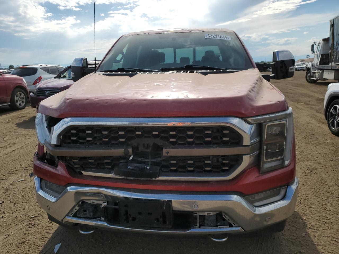 2022 FORD F150 SUPERCREW VIN:1FTFW1ED7NFC15776