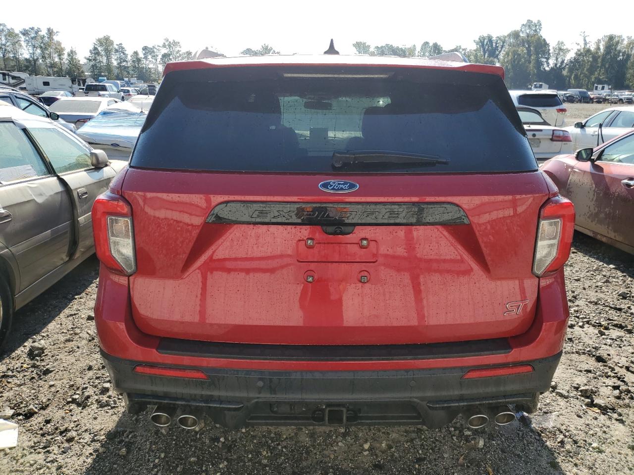 2022 FORD EXPLORER ST VIN:1FM5K8GCXNGC06600