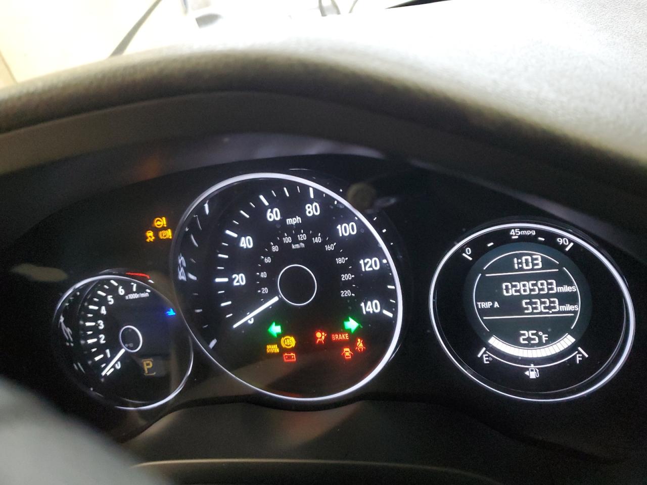 2022 HONDA HR-V SPORT VIN:3CZRU5H11NM731024