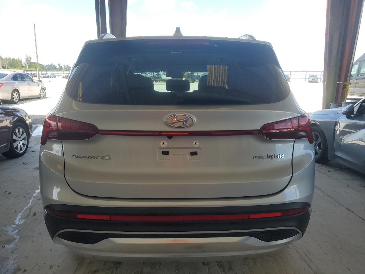 2022 HYUNDAI SANTA FE BLUE VIN:KM8S2DA10NU045338