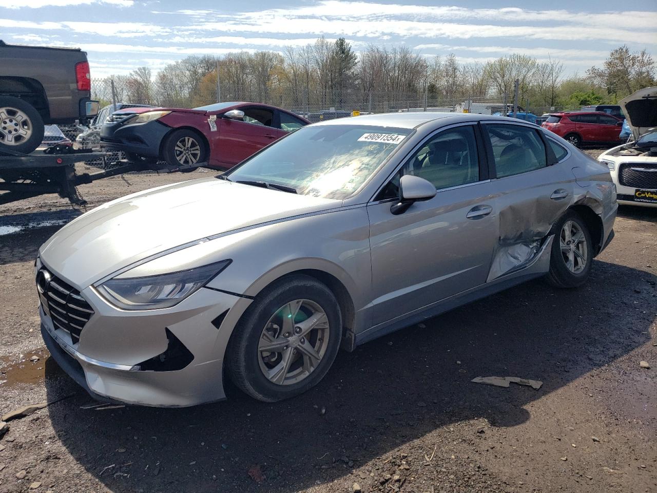 2022 HYUNDAI SONATA SE VIN:5NPEG4JA8NH133860