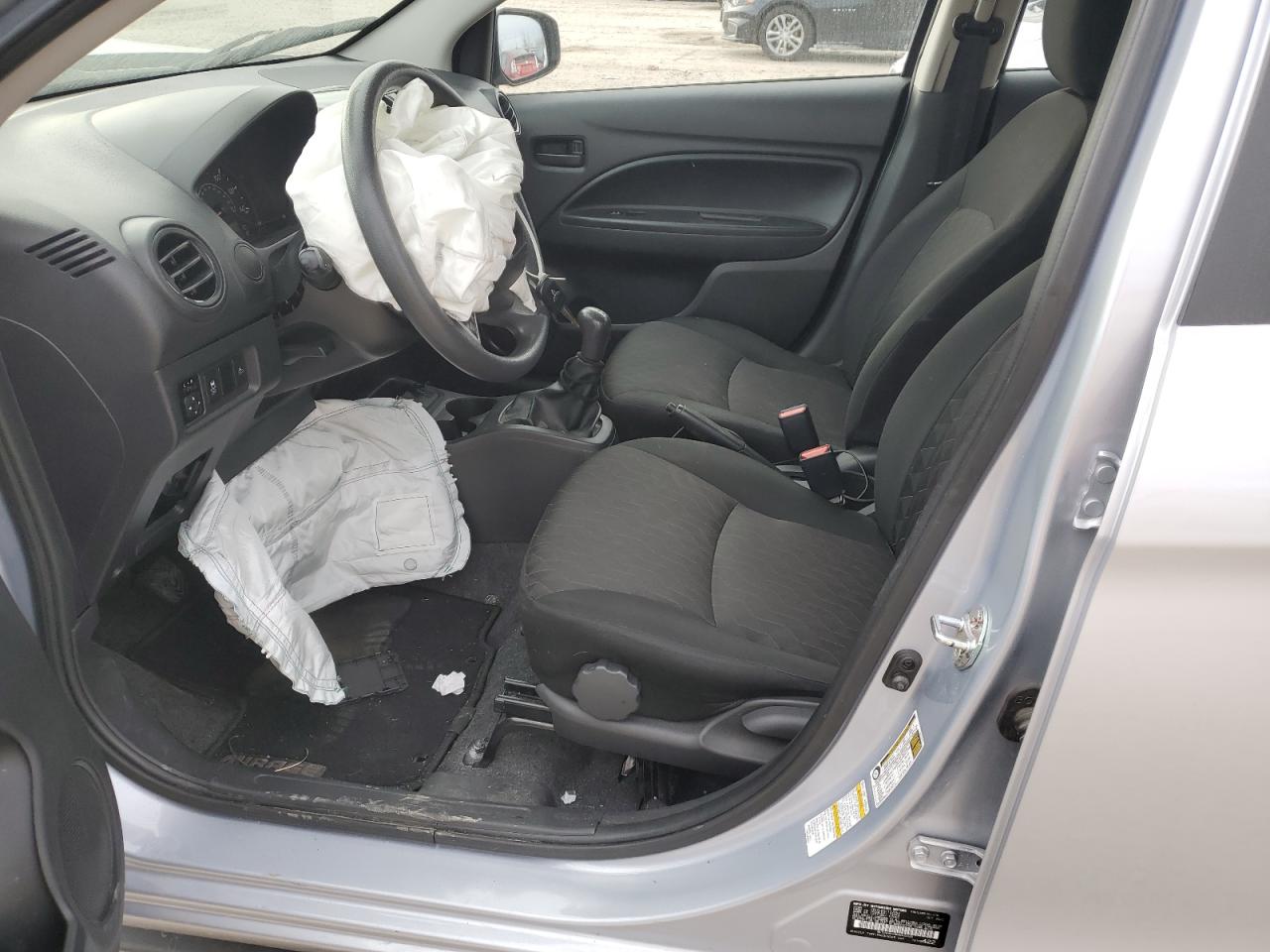 2022 MITSUBISHI MIRAGE ES VIN:ML32AUHJ9NH000925