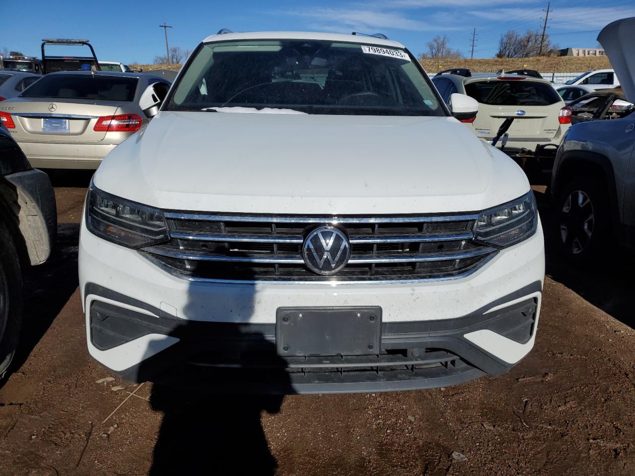 2022 VOLKSWAGEN TIGUAN SE VIN:3VV2B7AX0NM061586