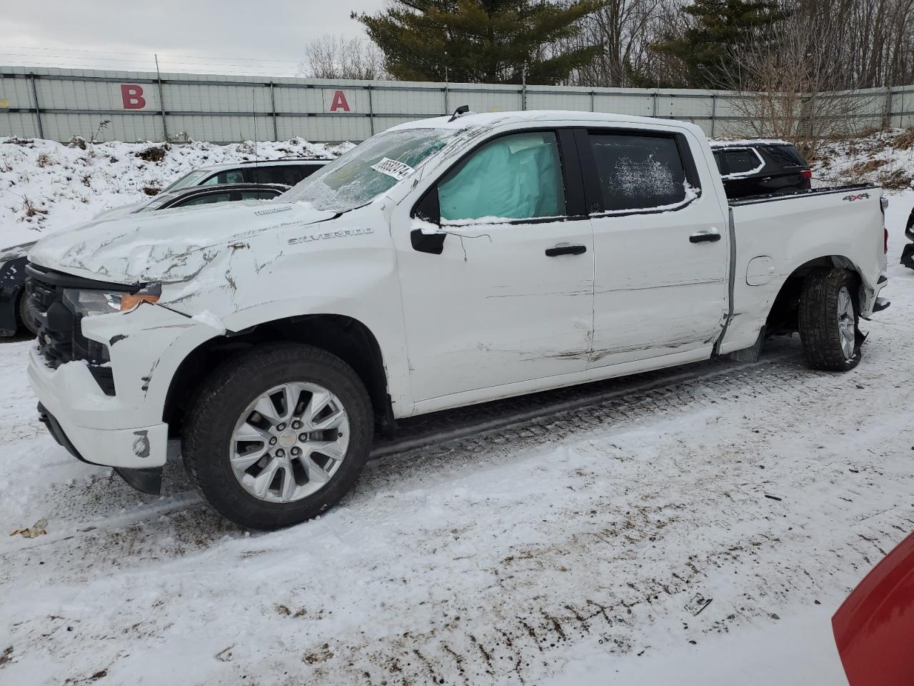 2024 CHEVROLET SILVERADO K1500 CUSTOM VIN:1GCPDBEK4RZ339121