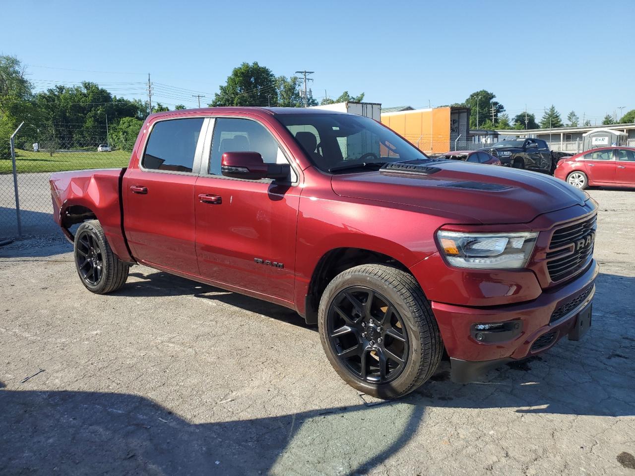 2023 RAM 1500 LARAMIE VIN:1C6SRFJT3PN607279