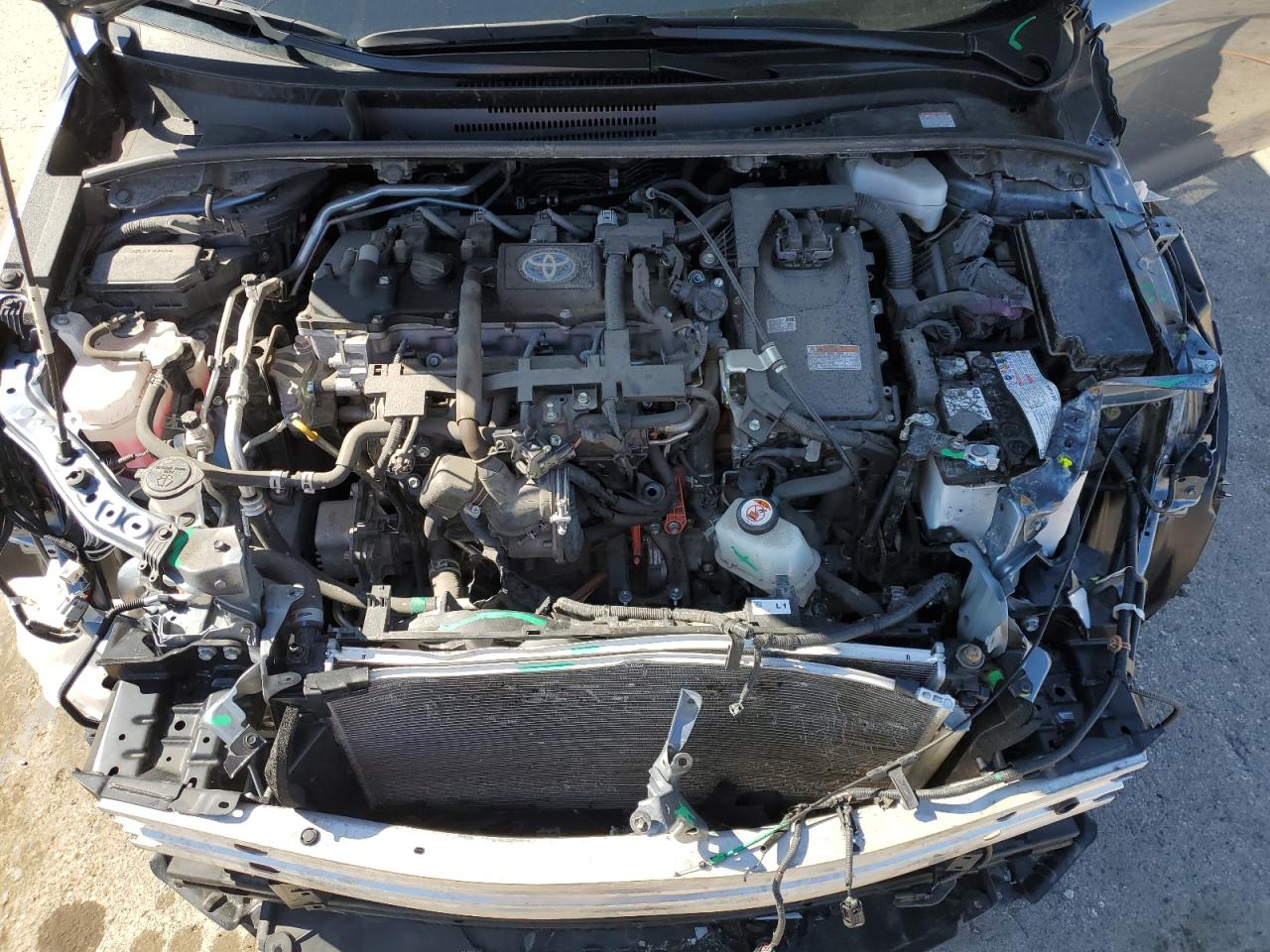 2022 TOYOTA COROLLA LE VIN:JTDEAMDE3N3012844