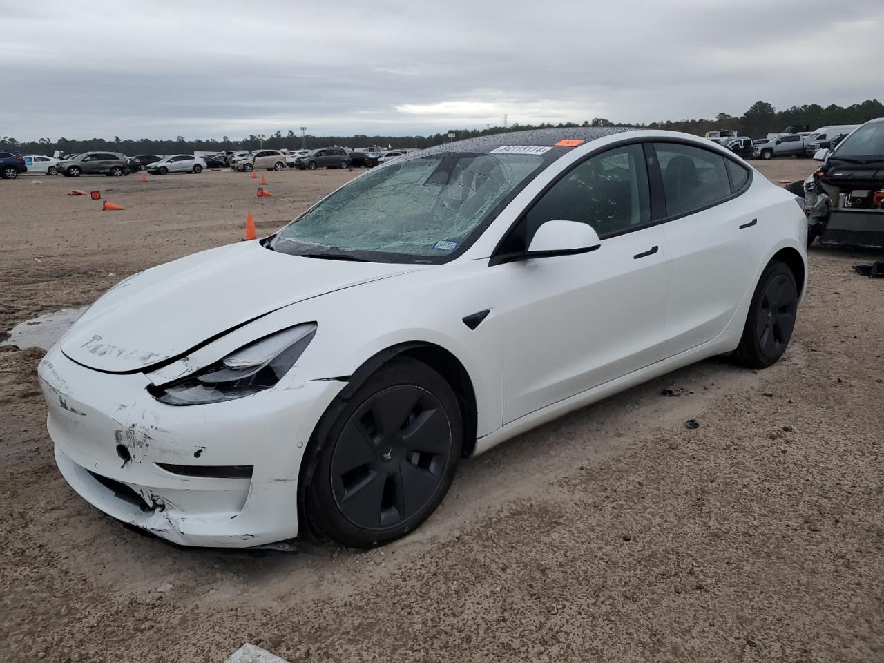 2022 TESLA MODEL 3  VIN:5YJ3E1EAXNF331358