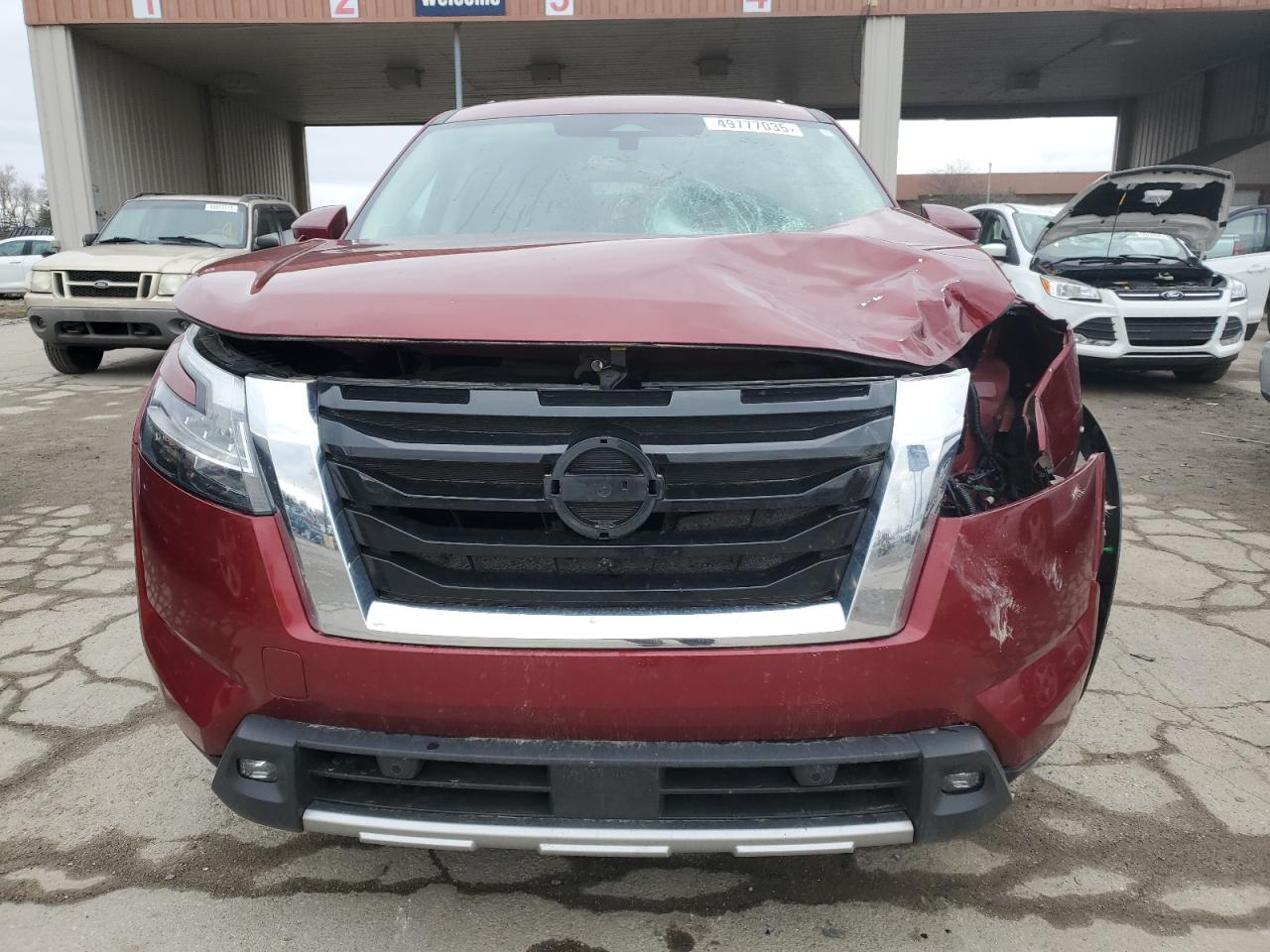 2022 NISSAN PATHFINDER PLATINUM VIN:5N1DR3DK4NC264859