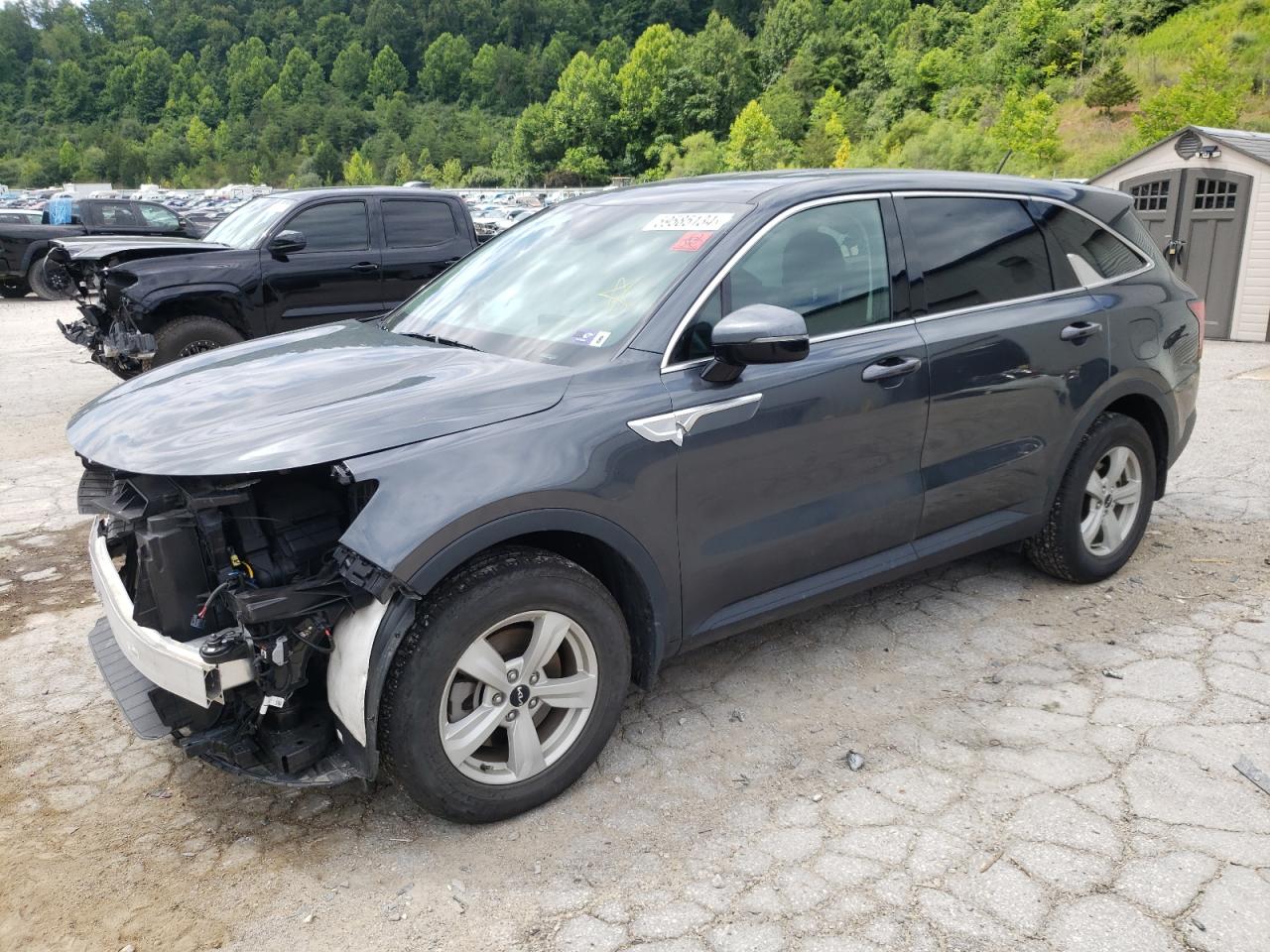 2022 KIA SORENTO LX VIN:5XYRG4LC6NG136487