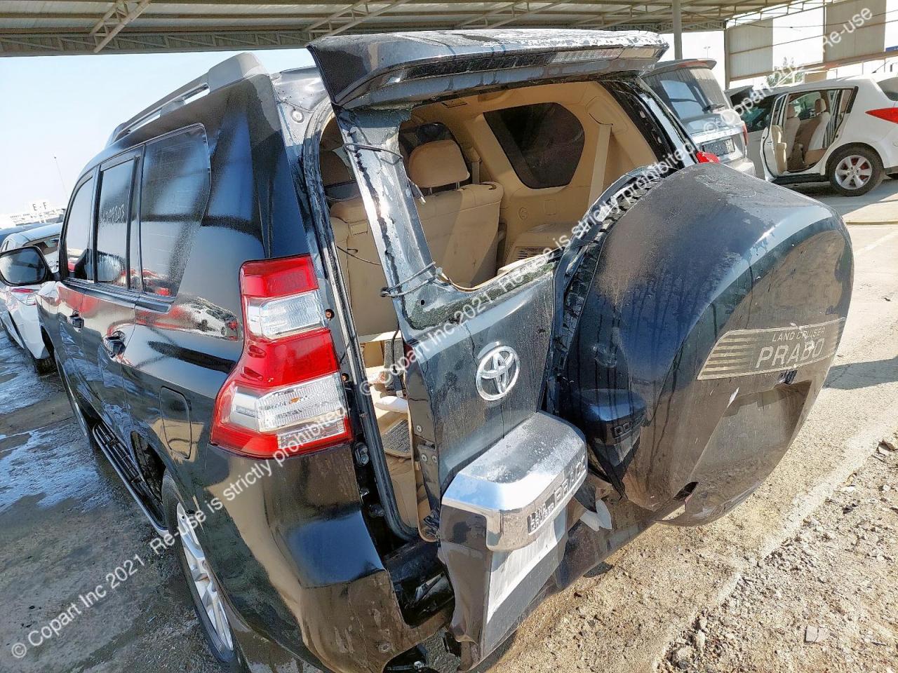 2016 TOYOTA PRADO VIN:JTEBU3FJ7GK******