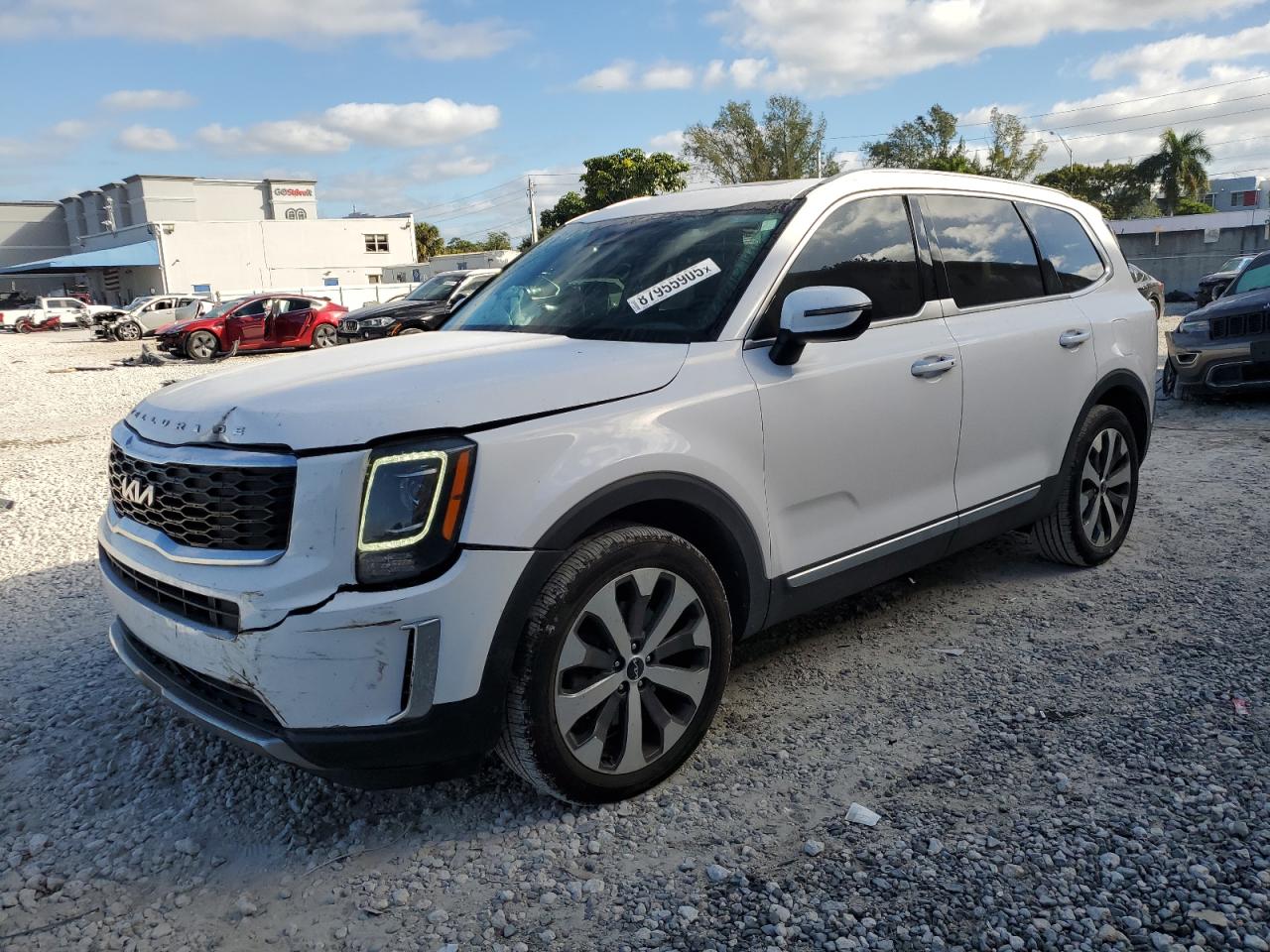 2022 KIA TELLURIDE S VIN:5XYP64HC5NG235207