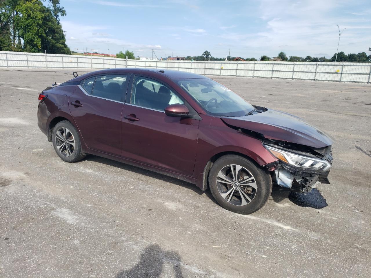 2022 NISSAN SENTRA SV VIN:3N1AB8CV6NY285260