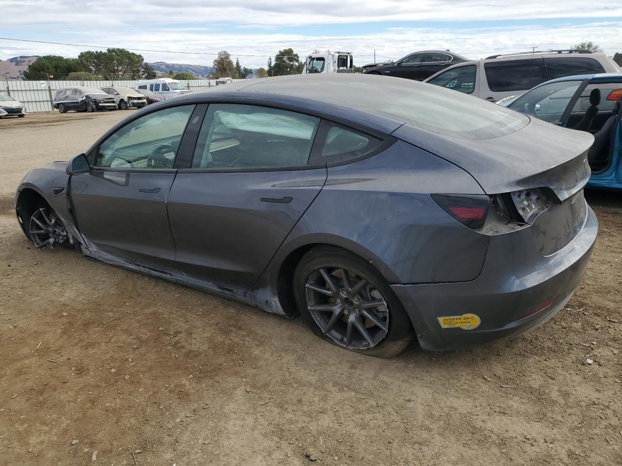 2022 TESLA MODEL 3  VIN:5YJ3E1EB3NF136274