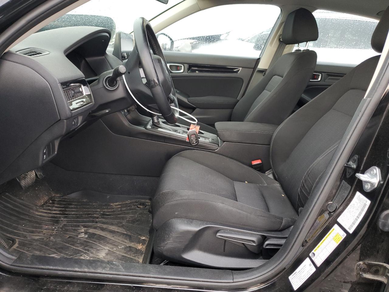 2022 HONDA CIVIC EX VIN:2HGFE1F73NH316177
