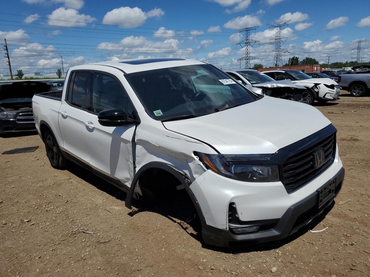 2023 HONDA RIDGELINE BLACK EDITION VIN:5FPYK3F84PB015762