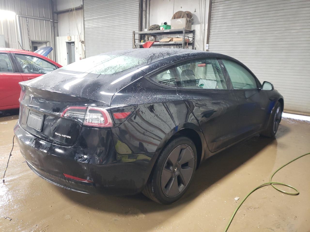 2022 TESLA MODEL 3  VIN:5YJ3E1EB5NF306893