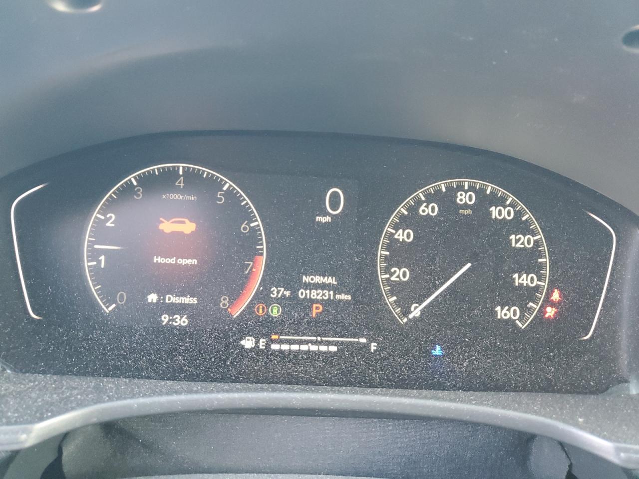 2024 HONDA CIVIC SPORT VIN:2HGFE2F5XRH542551