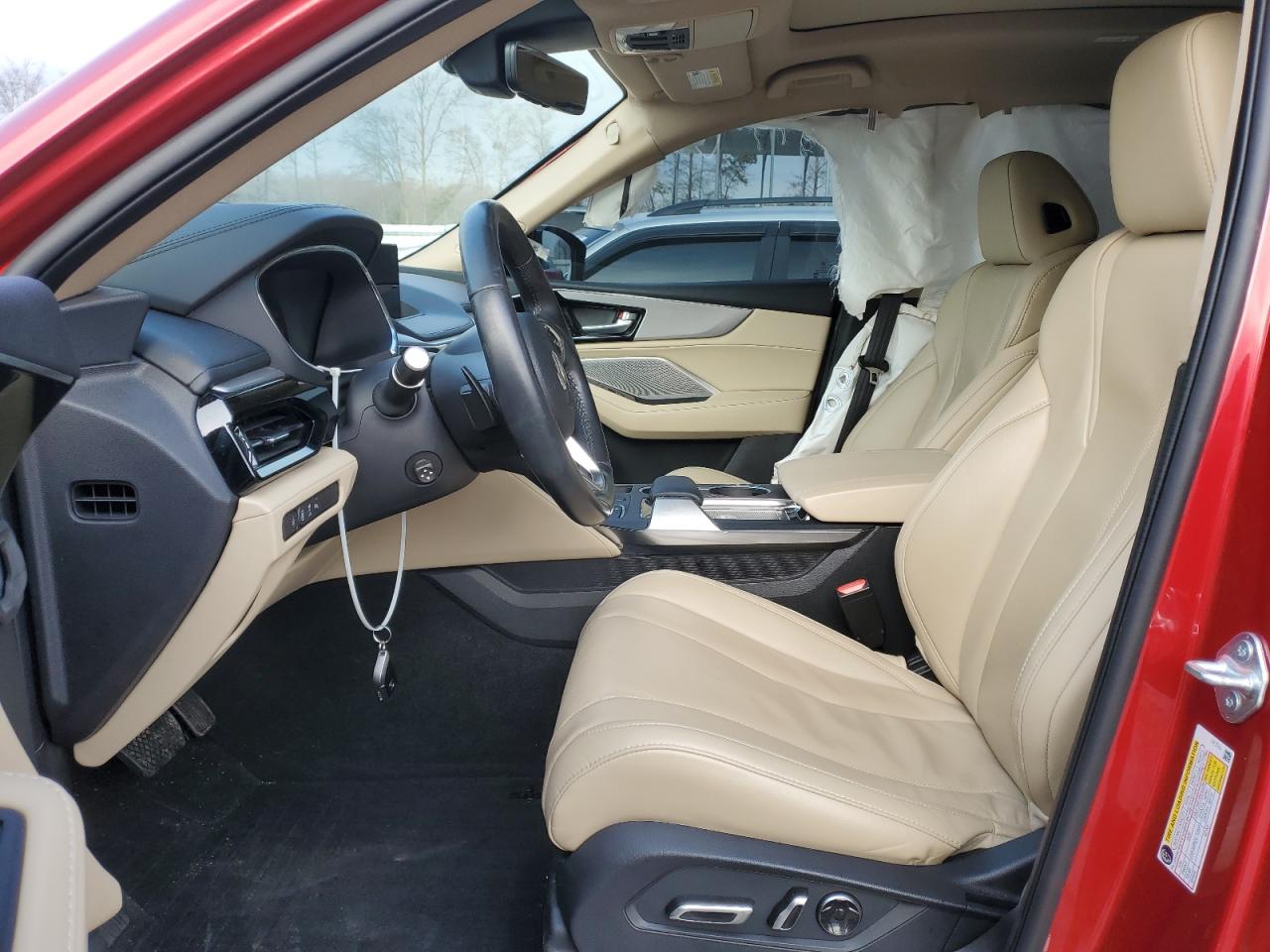 2022 ACURA MDX TECHNOLOGY VIN:5J8YD9H44NL002070