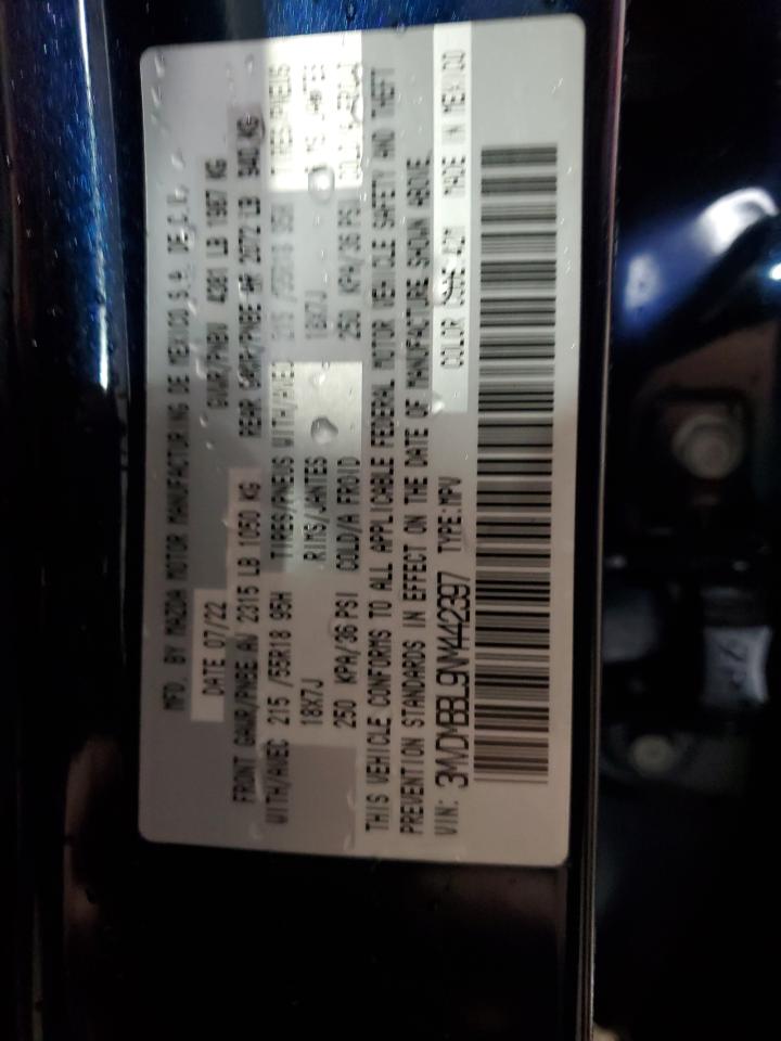 2022 MAZDA CX-30 SELECT VIN:3MVDMBBL9NM442397
