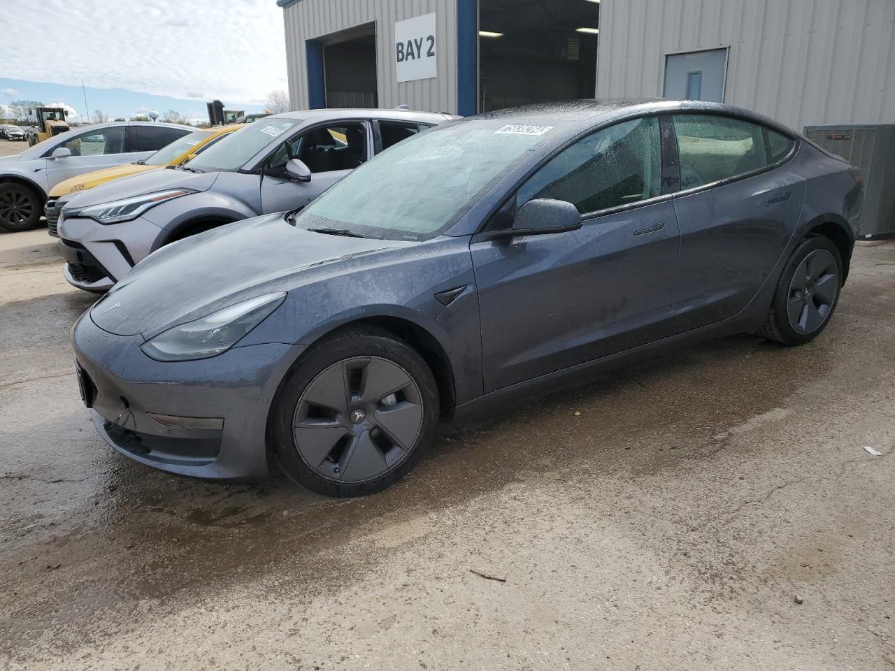 2022 TESLA MODEL 3  VIN:5YJ3E1EA7NF289621