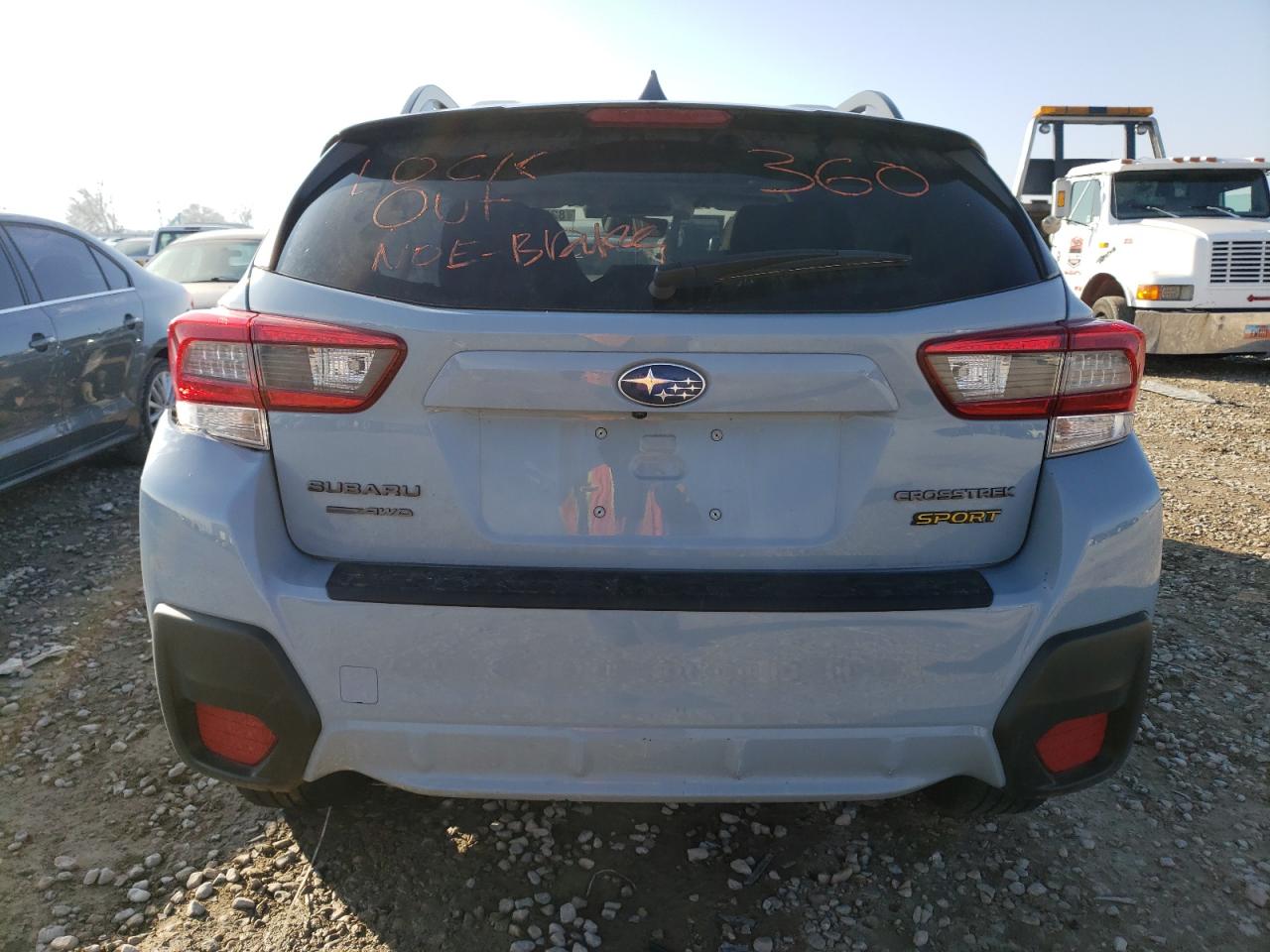 2022 SUBARU CROSSTREK SPORT VIN:JF2GTHSC2NH229575