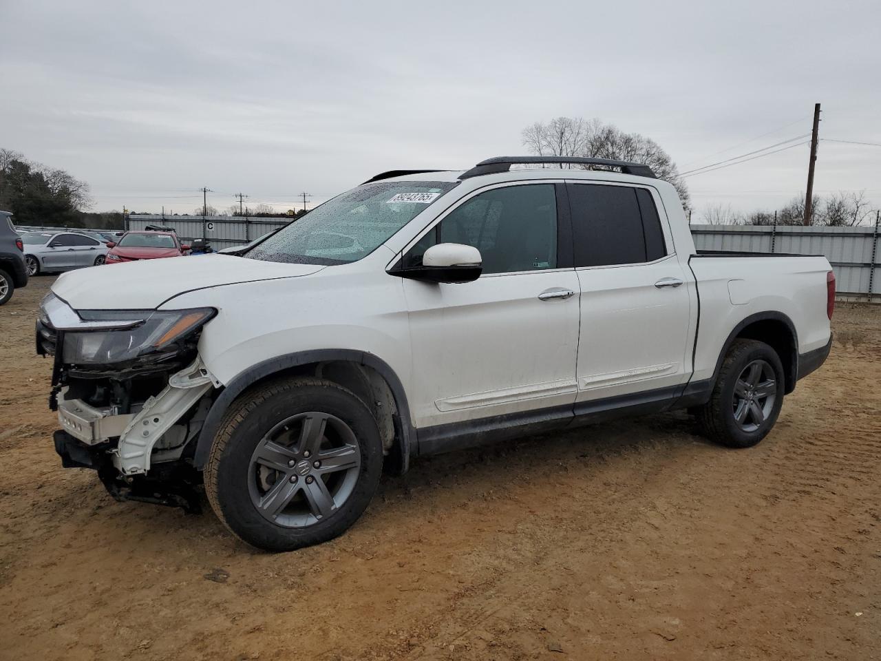 2022 HONDA RIDGELINE RTL VIN:5FPYK3F77NB002010