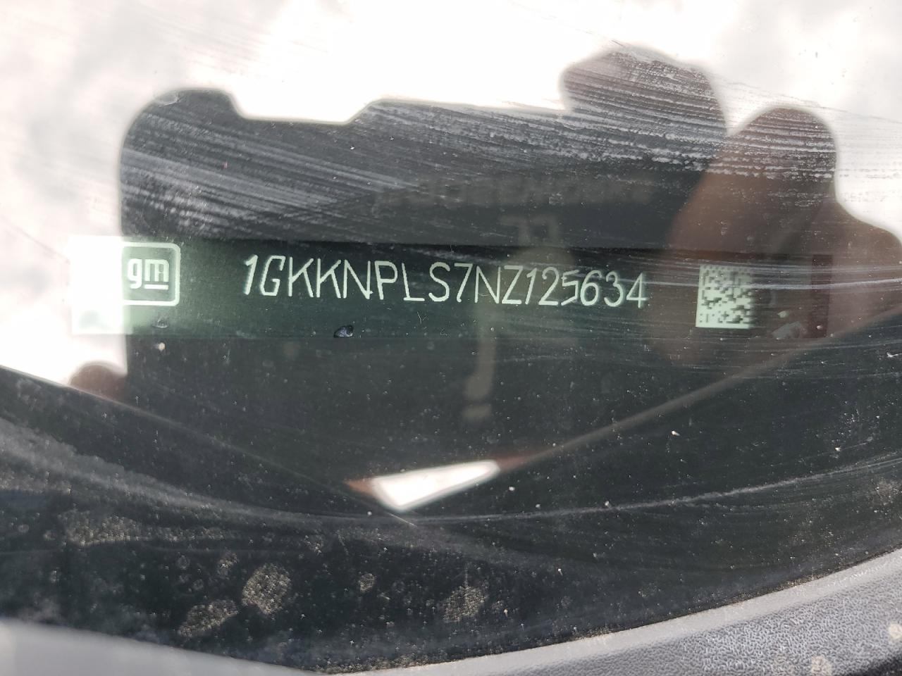 2022 GMC ACADIA DENALI VIN:1GKKNPLS7NZ125634