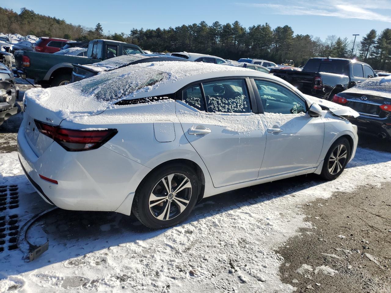 2022 NISSAN SENTRA SV VIN:3N1AB8CVXNY211663
