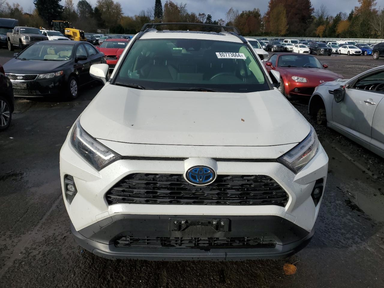 2022 TOYOTA RAV4 XLE PREMIUM VIN:JTMB6RFV9ND529574