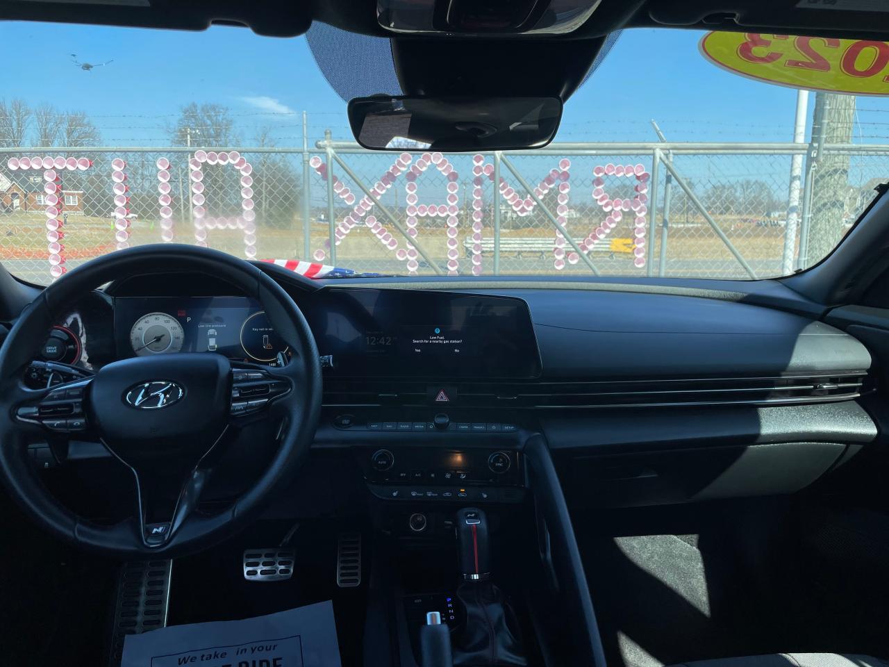 2023 HYUNDAI ELANTRA N LINE VIN:KMHLR4AF3PU567685