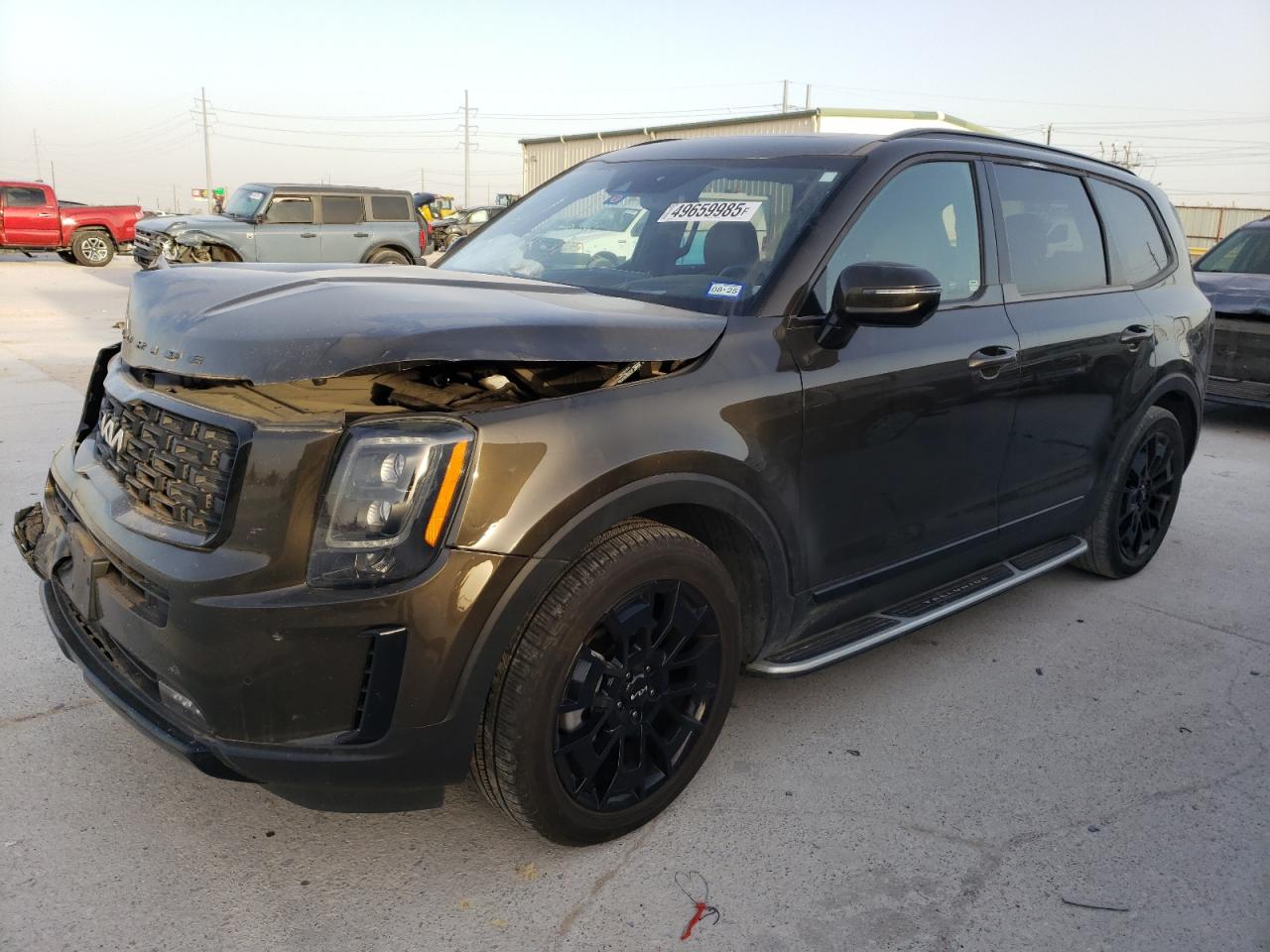 2022 KIA TELLURIDE SX VIN:5XYP5DHC9NG211835