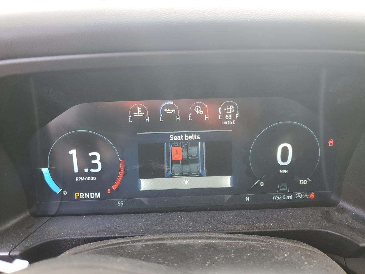 2024 FORD RANGER LARIAT VIN:1FTER4KH0RLE20102