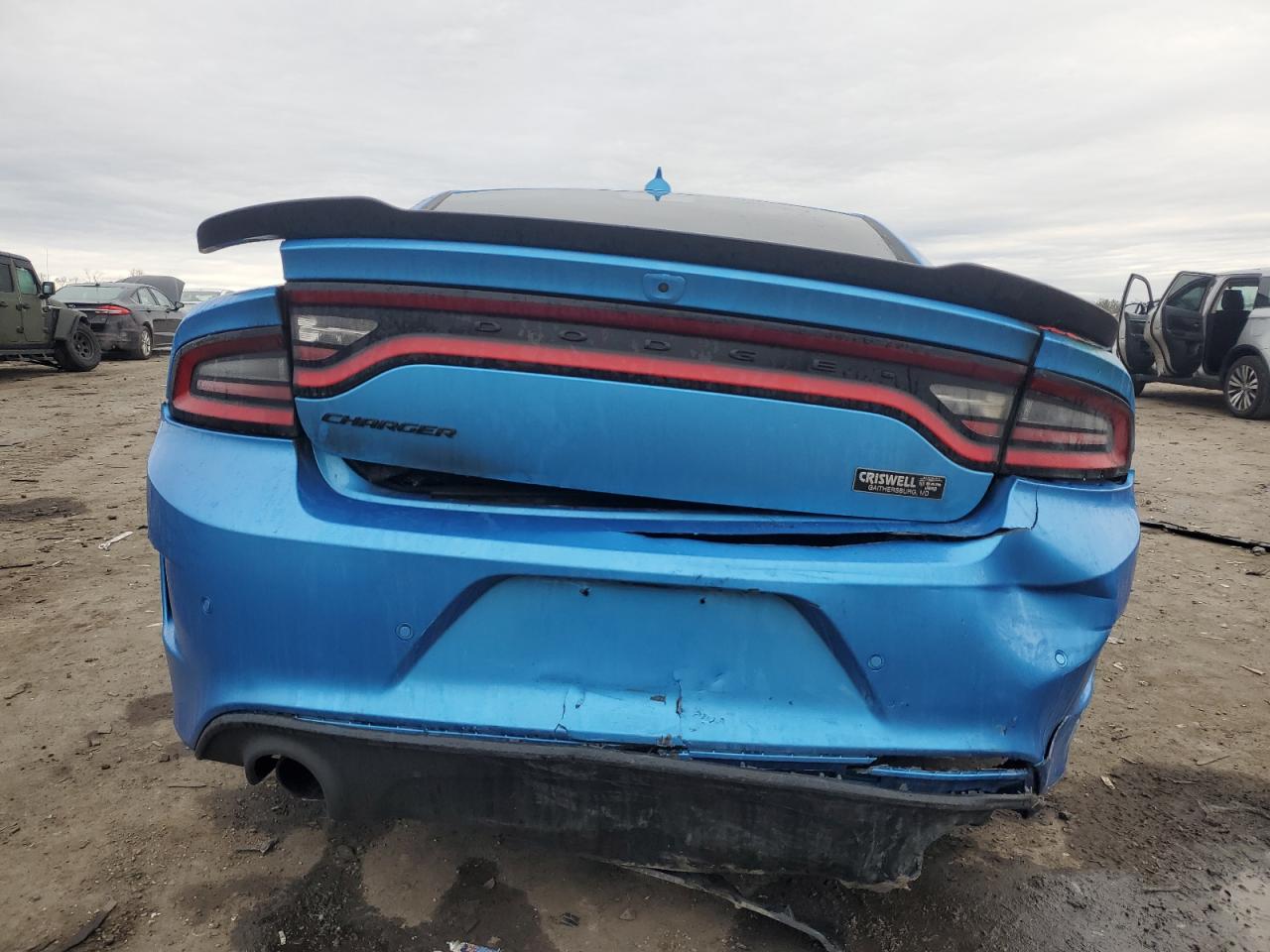 2023 DODGE CHARGER SCAT PACK VIN:2C3CDXGJ1PH591491