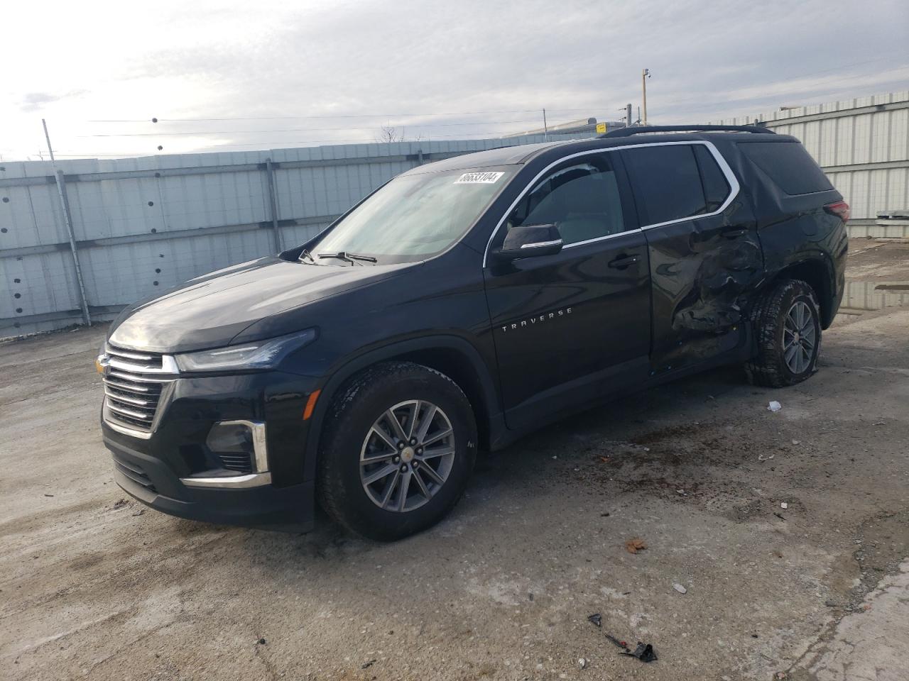 2022 CHEVROLET TRAVERSE LT VIN:1GNEVHKW6NJ110728