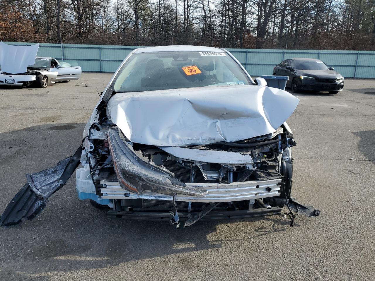 2022 TOYOTA COROLLA LE VIN:JTDEPMAE8NJ211693