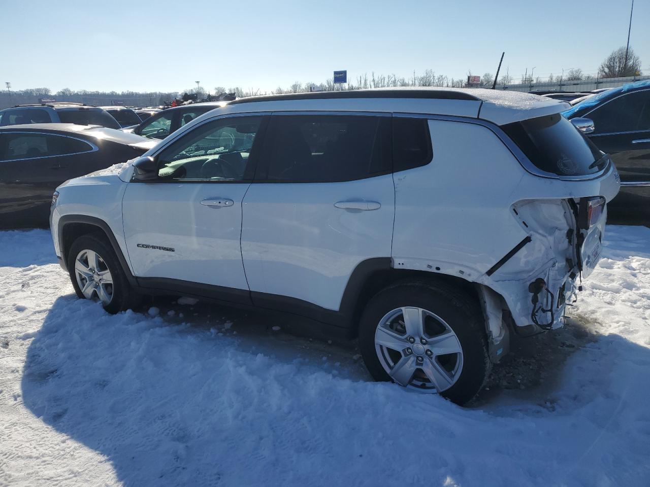 2022 JEEP COMPASS LATITUDE VIN:3C4NJDBB8NT154605