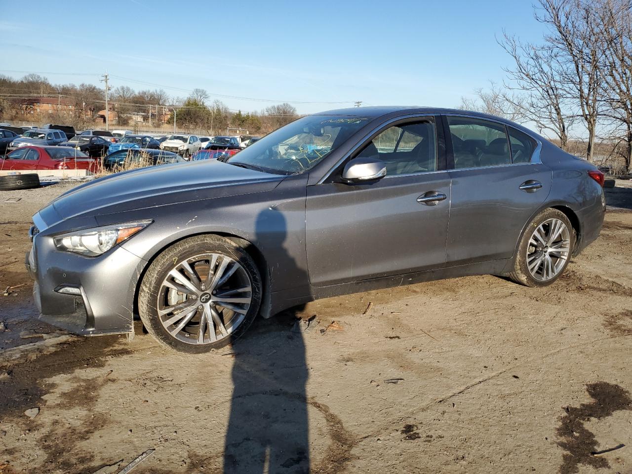 2022 INFINITI Q50 SENSORY VIN:JN1EV7CR7NM341389